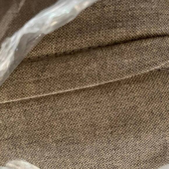 Pottery Barn Outdoor CUSHION Chesapeake Double Piped Zipper 5033u Gray / Sand - Picture 2 of 5